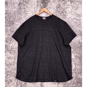 One Bone Shirt 4 / 5XL Mens Black Leopard Bullet Jacquard Tee